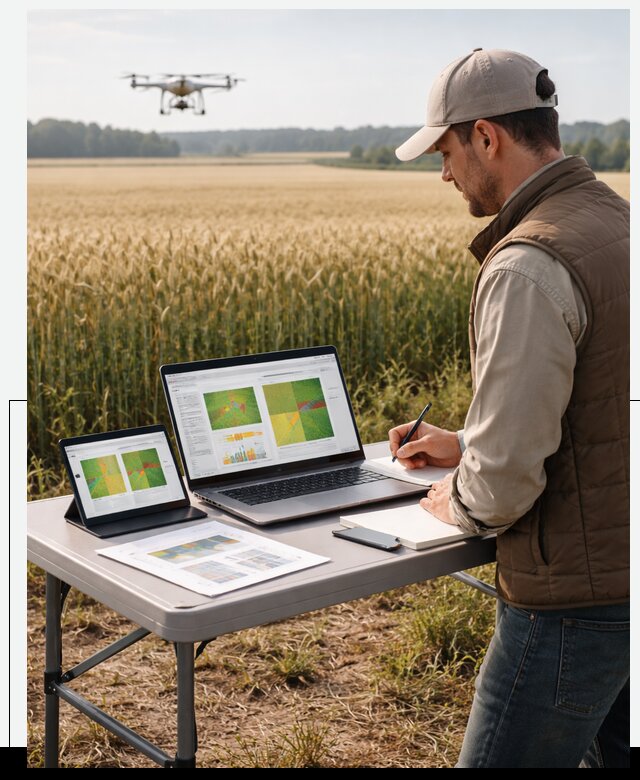 Система AI прогнозирования урожайности для точных агрономий в Астрахани