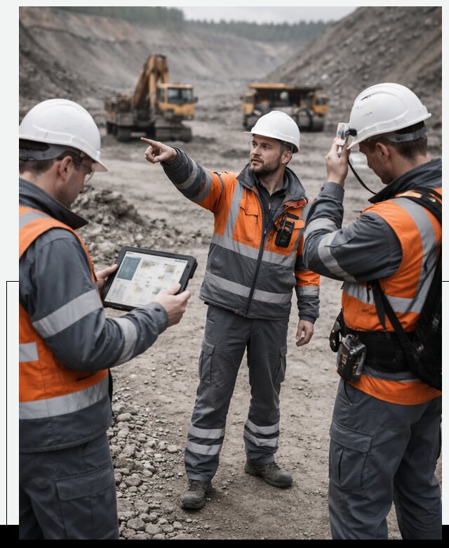 Система контроля персонала для горнодобывающей отрасли в Астрахани