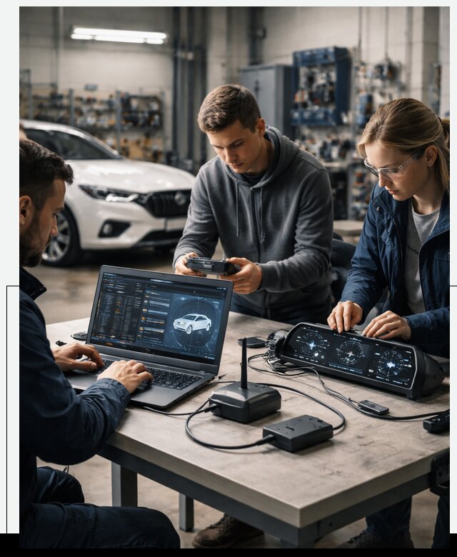 Разработка Connected Car и ПО для автопрома в Астрахани