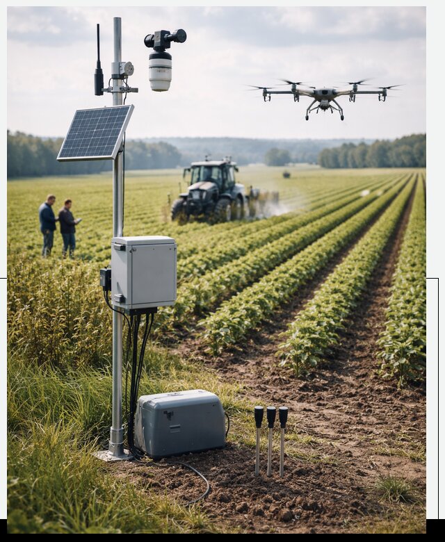 Разработка IoT мониторинга полей в Астрахани от 8735 р. | АвикейСтр